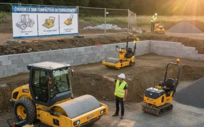 Choisir le bon compacteur en terrassement