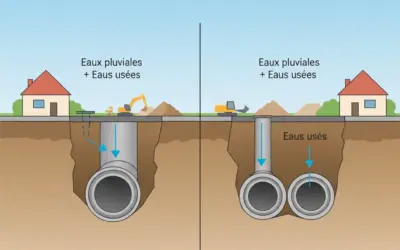 Choix entre Réseau Unitaire et Réseau Séparatif