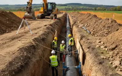 Calcul de Déblais et Remblais pour une Tranchée