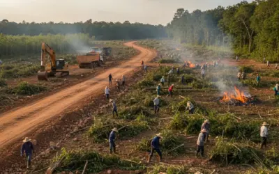 Calcul du Rendement d’une Équipe de Défrichage