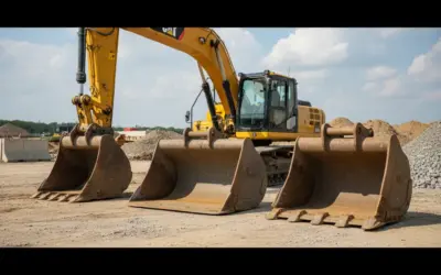 Identifier les Godets de Pelle et leur Utilisation