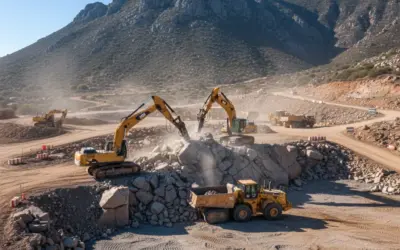 Terrassement en Terrain Rocheux