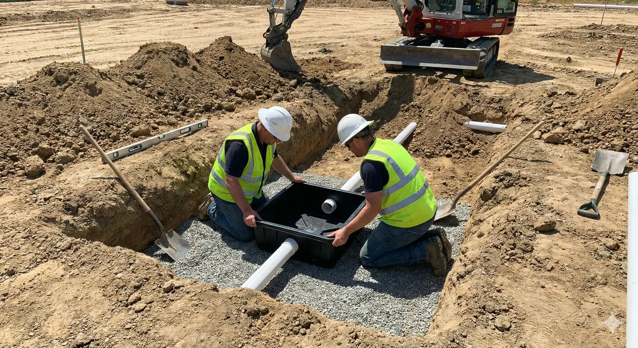 Calcul d'implantation d'un Siphon de Sol