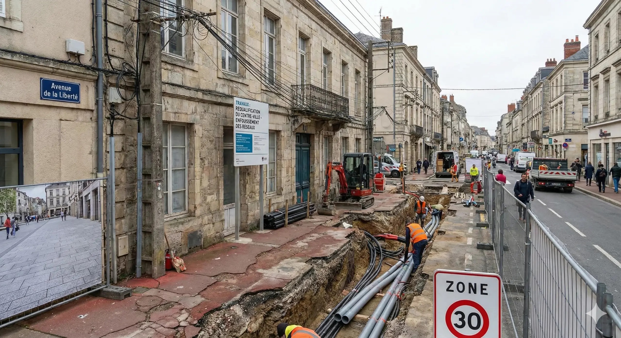 Dimensionnement Tranchée Commune